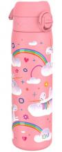 The ION8 Water Bottle in Pink Rainbow. 